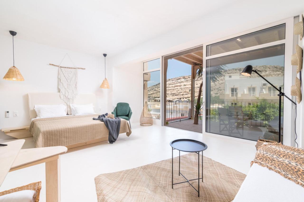 Die Zwei Brueder Art & Suites Matala Buitenkant foto